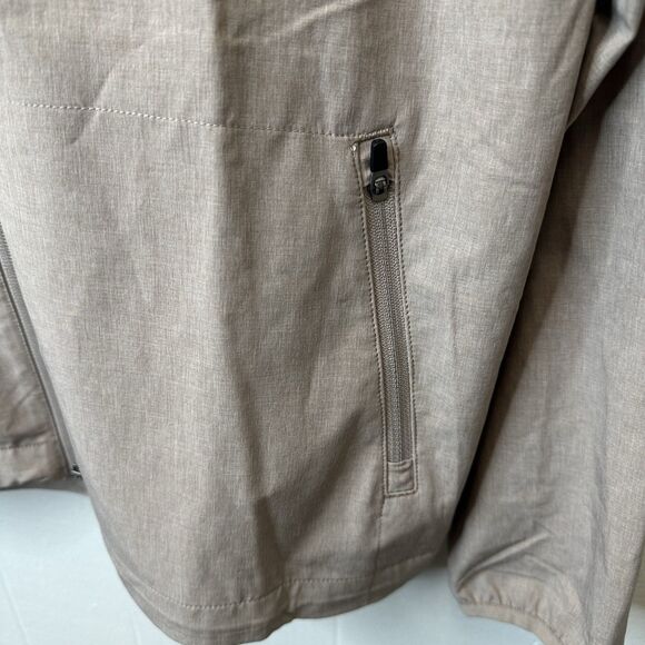 NEW VUORI Outdoor Trainer Shell Jacket Large L Platinum VW501 Women’s Tan - Picture 4 of 10